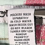 Love Culture ‎ Jeans Patriotic Distressed Short Shorts Mint/Red/Stars Size 5 Photo 3