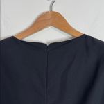 J.Crew Black Resume Midi Cut Cap Sleeve Cocktail Sheath Dress size 14T Photo 8