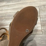 Lucky Brand Women’s Wedge Sandals Beige Suede 8.5 Photo 5
