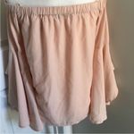 Chelsea28 NWT  Off shoulder Top pink hero size M Photo 2