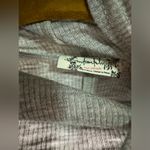 Free People Intimately Gray Ribbed Turtle Neck Tank Top Photo 3