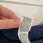 PINK - Victoria's Secret NEW NWT VS  Cinched Piqué Corset Top Navy Blue Crop Top L Photo 10