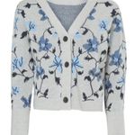 Club Monaco  knit floral cardigan Photo 0