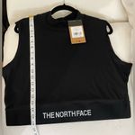 The North Face NWT  Coordinates Tank TNF Black White Sleeve Crop Size XL Photo 3