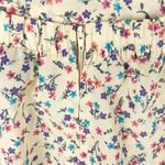 Vintage 90s Y2K Paul Harris Design Yellow Multicolor Floral A Photo 5