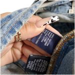 Madewell  Denim Distressed Short Overalls Size: M Photo 5