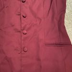 Burgundy vest, could be a dress with leggings Size L Photo 2
