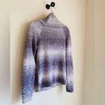 Columbia Turtleneck Sweater Purple Gradient - Size XS Photo 2