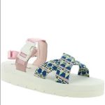 Free People La Paz Platform Utility Sandal White Gorpcore Size 11 (42) Photo 2