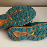Hoka  Speedgoat 3 Teal and Orange Trail Running Shoes Photo 1
