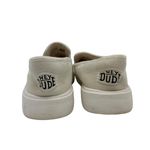 Hey Dude White Slip On Sunapee Womens Faux Shearling size 7 Photo 2