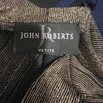 John Roberts gold shimmer top. Great for New Year’s party. Connected tan… Size undefined Photo 3