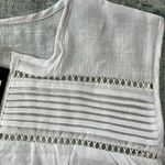 Avenue NWT! Tammy Pintuck Lace Tunic Sleeveless Blouse Ivory Size 30 - 32 Photo 7