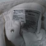 AG Adriano Goldschmied AG The Stevie Ankle Slim Straight Distressed White Jeans 26R Photo 7