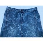 Talbots Women's Wide Leg Crop Jeans Size 14 Floral Denim Blue TENCEL - NWT Photo 14