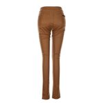 New Daniela Corte High Rise Skinny Trousers Brown Scuba Stretch Size 10 EU 40 Photo 1