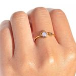 Disney New  Multi-Color Beauty the Beast Mrs. Potts Ring Gold colored one size Photo 2