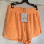 Show Me Your Mumu Russell Shorts in Orange Terry sz xs Photo 4