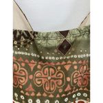 Vintage Y2K Avant Garde Beaded Babydoll Sleeveless Top Size M Coquette V Neck Green Size M Photo 5