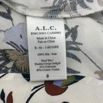 ALC Frank A.L.C. Silk Strapless Romy Floral Mini Dress Size 0 Damaged Photo 10