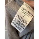 Outerknown  size small Neptune tee dress in gray Msrp $148 Photo 3