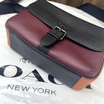 Coach Hudson Crossbody In Colorblock c5400 Photo 5