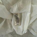 Juicy Couture Vintage Y2K White Embroidered Linen Petite Midi Dress Size Small Photo 3