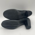 Ecco  Boots Black Heeled Leather Nubuck Pull On Elastic Ankle Comfort SZ38(7/7.5) Photo 6