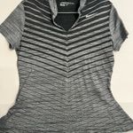 Nike  Golf Women's Gray Striped Top Photo 0