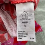 Farm Rio  One Shoulder Puff Sleeve Smocked Waist Mini Dress Size M Photo 4