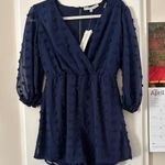 Navy Blue Romper Photo 1
