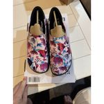 Woman's Clogs Klogs Footwear Ascent Happy Flowers Patent Size 7 Photo 2