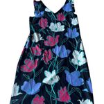 Jude Connally Sleeveless Floral Print Dress Stretch Comfy Size Small Women's Blue Photo 4