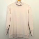 Athleta Balance Cinch Turtleneck Sweatshirt Chantilly Cream Size S Photo 2