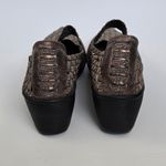 Bare Traps Ursala Bronze Metallic Woven Mary Jane Wedge Heels Shoes Size 7½ Photo 3