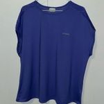 Columbia Activewear Top Tee w Mesh Lace Back Panel Women’s XXL Photo 1