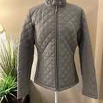 Weatherproof Women’s  Gray Quilted Coat with Side Stretch Size M Photo 1