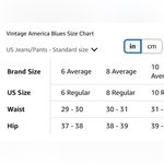 Vintage America Boho Skinny Ankle 6/28 Blue Photo 2