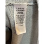 Aspen Women’s Medium Hoodie Pullover Top Gray Knit V Neck Cozy Soft Loungewear Photo 3