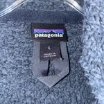 Patagonia Women's Los Gatos 1/4-Zip Fleece in Blue Gray Size Large Photo 3