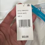 Bleu Rod Beattie Bleu by Rod Beattie Foldover Hipster Bikini Bottoms Swimsuit White 8 NWT- flaw Photo 5