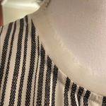 Who What Wear Black and White Striped Tank Top Photo 1