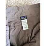 Patagonia  Cargo Bermuda Hiking Shorts Womens Size 4 Tan Pockets Gorpcore Camping Photo 3