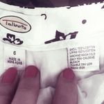 Talbots Gorgeous Flowy Black and White Skirt  Fully Lined  Size 6 - Boho Western Photo 3