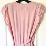 Reformation  Chamomile Wrap Maxi Dress Blush Pink Cap Sleeve XS EUC Photo 5