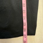 Fabletics  Women Size Medium Bailey crossed back black active stretchy mini dress Photo 5