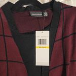 Nina Leonard  women's  Dress/Cardigan  in Deep Wine/Black Medium  NWT Photo 11