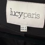 Lucy Paris Black Long Jacket 3/4 Sleeve Casual Formal Photo 5