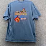 Vintage Tom Petty‎ Shirt Womans Large Vintage 2001 Concert Band Tees Rock Blue Photo 4
