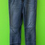 Loft Ann Taylor  Women's Modern Straight Jeans Dark Blue Wash, Size 27 / 4 Photo 2